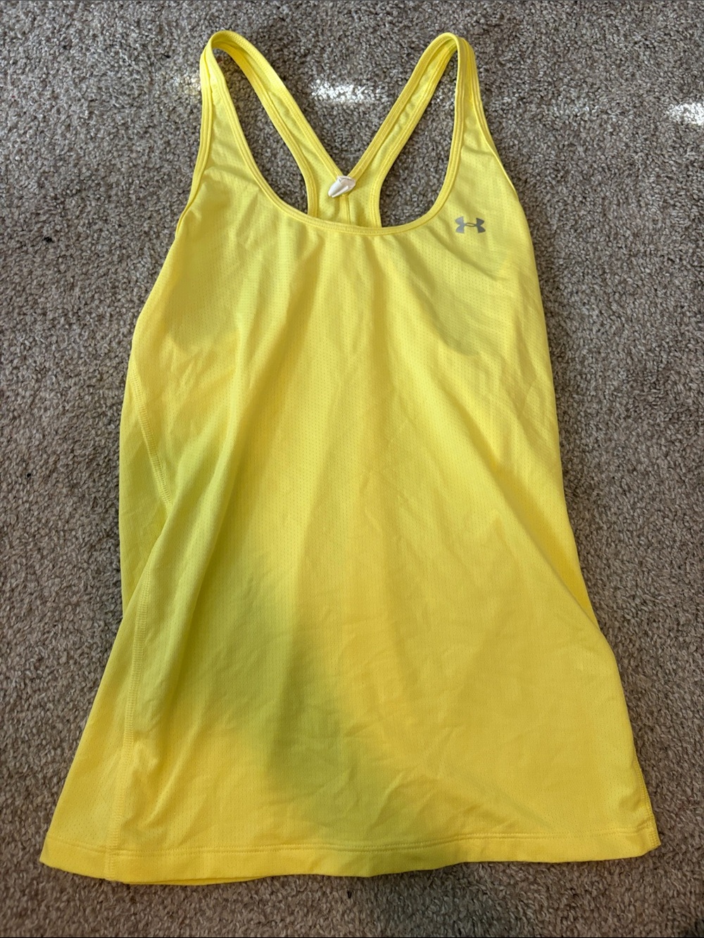 Under Armour Women's Bright Yellow Racerback Tank